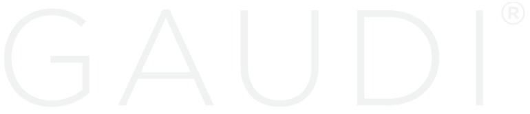 Gaudi Logo white