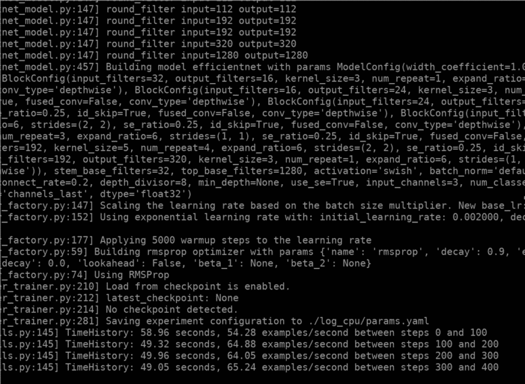 Migrating TensorFlow EfficientNet to Habana Gaudi - Deep Learning and ...